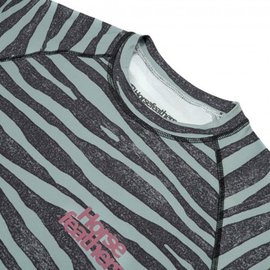 HORSEFEATHERS MIRRA THERMAL TOP ZEBRA