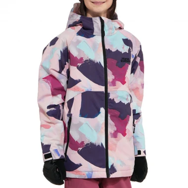 HORSEFEATHERS HALIA YOUTH SNOW JACKET ABSTRACT PAINT