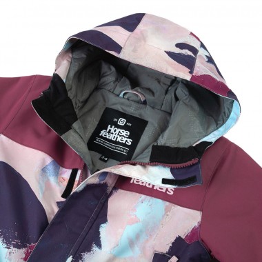 HORSEFEATHERS SPIRIT ONE PIECE KIDS SNOW SUIT ABSTRACT PAINT