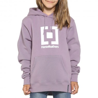 HORSEFEATHERS LEADER YOUTH HOODIE IRIS
