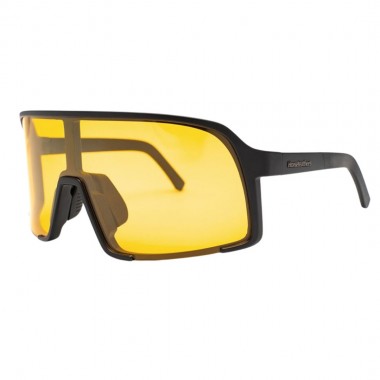 HORSEFEATHERS MAGNUM PHOTOCHROMIC SUNGLASSES MATT BLACK/YELLOW
