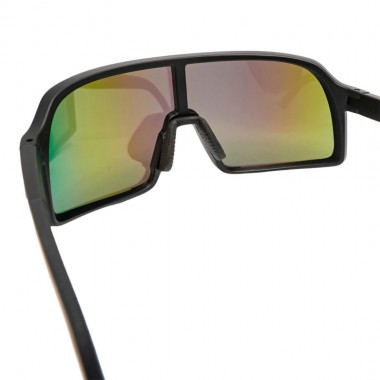 HORSEFEATHERS MAGNUM SUNGLASSES MATT BLACK/MIRROR GREEN