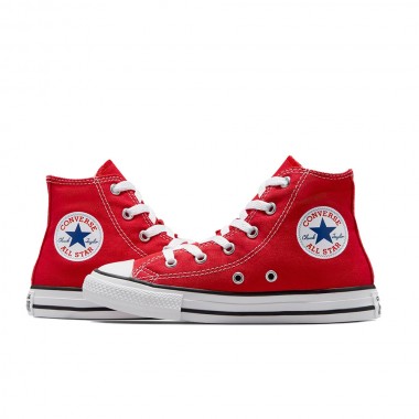 CONVERSE CHUCK TAYLOR ALL STAR HIGH TOP K SHOES RED