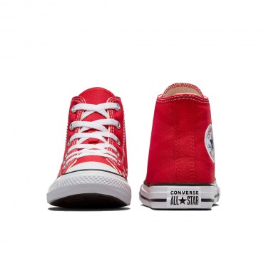 CONVERSE CHUCK TAYLOR ALL STAR HIGH TOP K SHOES RED