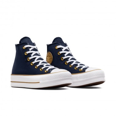 CONVERSE CHUCK TAYLOR ALL STAR LIFT HERRINGBONE STRP OBSIDIAN