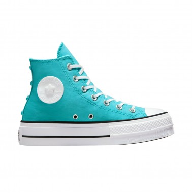 CONVERSE CHUCK TAYLOR ALL STAR LIFT PLATFORM HI STARS OCEAN