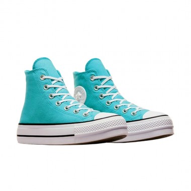 CONVERSE CHUCK TAYLOR ALL STAR LIFT PLATFORM HI STARS OCEAN