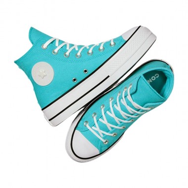 CONVERSE CHUCK TAYLOR ALL STAR LIFT PLATFORM HI STARS OCEAN
