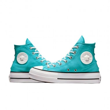 CONVERSE CHUCK TAYLOR ALL STAR LIFT PLATFORM HI STARS OCEAN