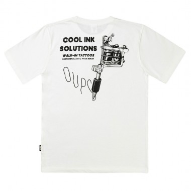 THE DUDES COOL INK CLASSIC T-SHIRT OFF-WHITE