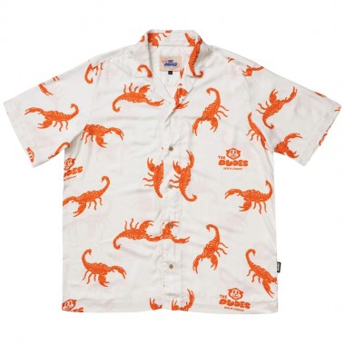 THE DUDES SCORPIONS HAWAIIAN SHIRT MULTICOLOR