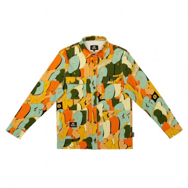 THE DUDES HARDCORE PREMIUM DAVE OVERSHIRT MULTICOLOR