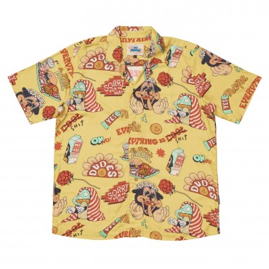 THE DUDES A PILL MEAL II HAWAIIAN SHIRT MULTICOLOR