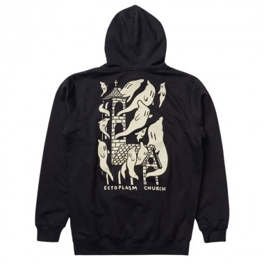 THE DUDES ECTOPLASM CHURCH CLASSIC HOODIE BLACK