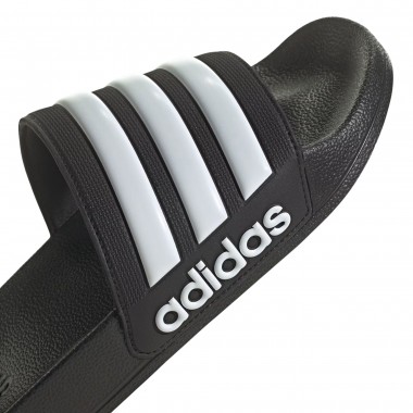 ADIDAS ADILETTE SHOWER SLIDES CBLACK/FTWWHT/CBLACK