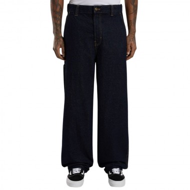 DICKIES MADISON BAGGY FIT DENIM PANTS RINSED