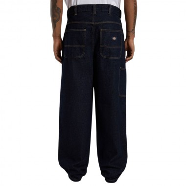 DICKIES MADISON BAGGY FIT DENIM PANTS RINSED