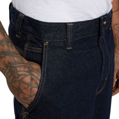DICKIES MADISON BAGGY FIT DENIM PANTS RINSED