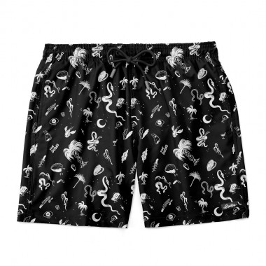 THE DUDES BITCH SWIM SHORTS BLACK