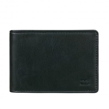 BILLABONG VACANT PU TRI-FOLD WALLET BLACK