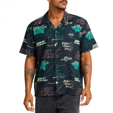 DEUS EX MACHINA DUB BASS SS SHIRT ANTHRACITE