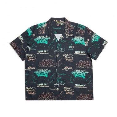 DEUS EX MACHINA DUB BASS SS SHIRT ANTHRACITE