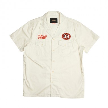 DEUS EX MACHINA FOREMAN SS SHIRT VINTAGE WHITE