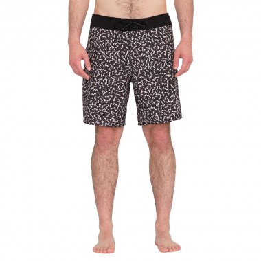 VOLCOM ASPHALT BEACH MOD 18 BOARDSHORTS BLACK