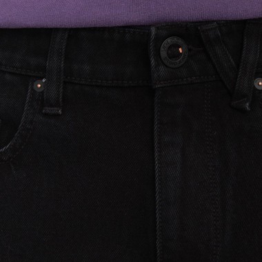 VOLCOM BILLOW DENIM SHORTS BLACK