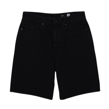 VOLCOM BILLOW DENIM SHORTS BLACK