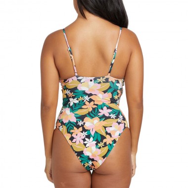 VOLCOM HAD ME AT ALOHA ONE PIECE SWIMSUIT MULTI