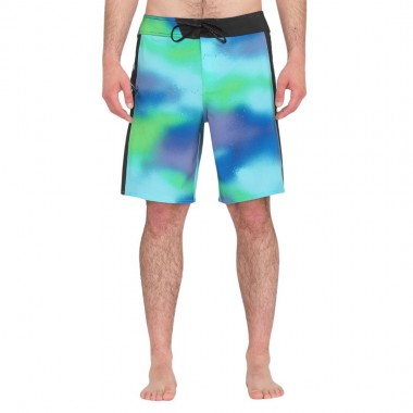 VOLCOM LIDO ICONIC MOD 19 BOARDSHORTS ELECTRIC GREEN