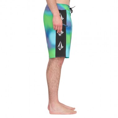 VOLCOM LIDO ICONIC MOD 19 BOARDSHORTS ELECTRIC GREEN