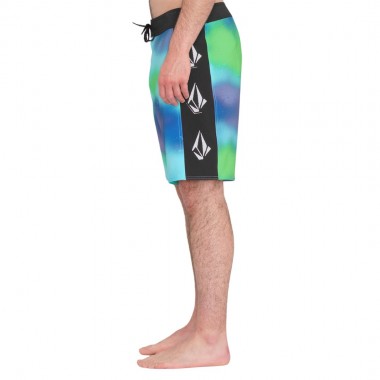 VOLCOM LIDO ICONIC MOD 19 BOARDSHORTS ELECTRIC GREEN