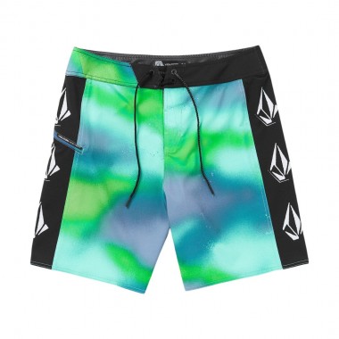 VOLCOM LIDO ICONIC MOD 19 BOARDSHORTS ELECTRIC GREEN