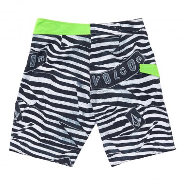 VOLCOM LIDO PRINT MOD 20 BOARDSHORTS ELECTRIC GREEN