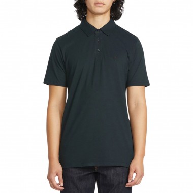 VOLCOM WOWZER POLO BLACK