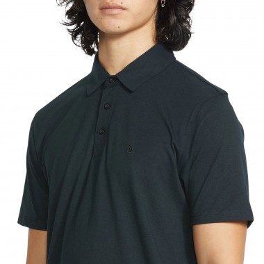 VOLCOM WOWZER POLO BLACK