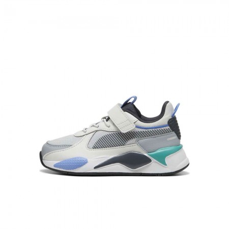 PUMA RS-X AC+ PS K SHOES Feather Gray-Strong Gray