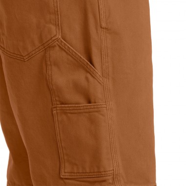 DC CARPENTER BAGGY SHORTS BROWN OVERDYE