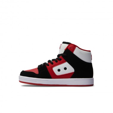DC MANTECA 4 HI K SHOES BLACK/RED
