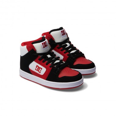 DC MANTECA 4 HI K SHOES BLACK/RED