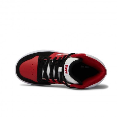DC MANTECA 4 HI K SHOES BLACK/RED