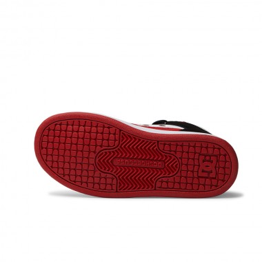 DC MANTECA 4 HI K SHOES BLACK/RED