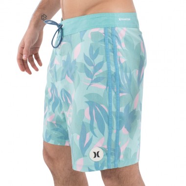 HURLEY PHANTOM NATURALS TAILGATE 18 BOARDSHORTS TROPICAL MIST