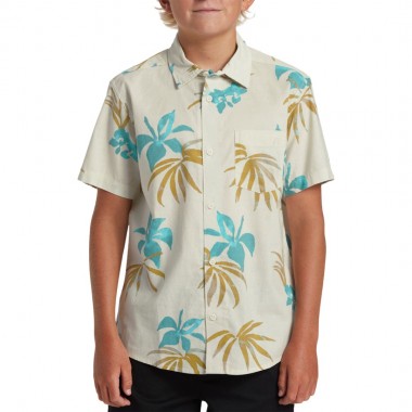 QUIKSILVER APERO CLASSIC K SS SHIRT SNOW WHITE