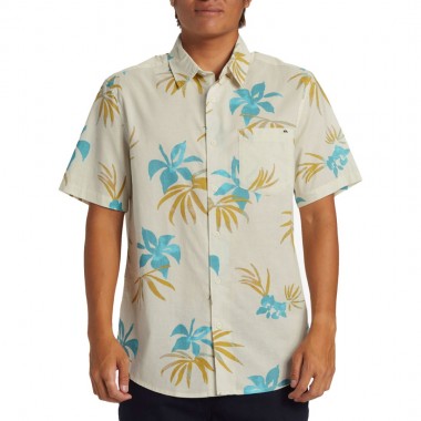 QUIKSILVER APERO CLASSIC SS SHIRT SNOW WHITE