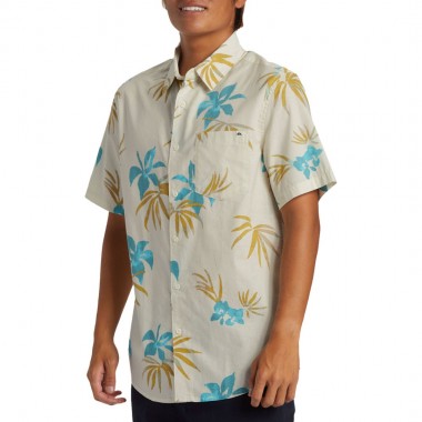 QUIKSILVER APERO CLASSIC SS SHIRT SNOW WHITE