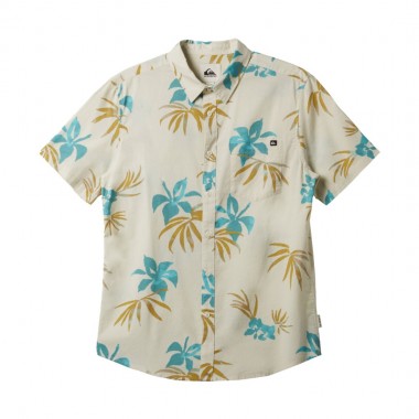QUIKSILVER APERO CLASSIC SS SHIRT SNOW WHITE