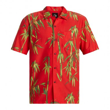 QUIKSILVER BAMBOO DNA ISLAND SS SHIRT SALSA DNA AOP BETTER SS